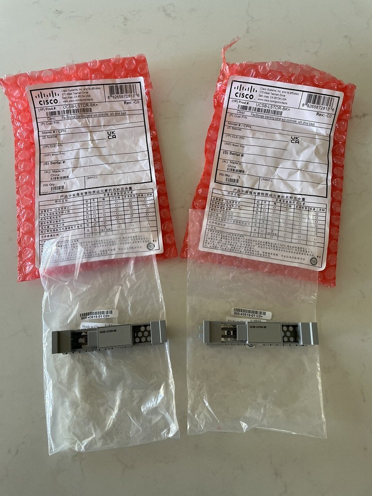 Cisco UCSB-LSTOR-BK FlexStorage Blanking Panels w/o Controller Drive Bays