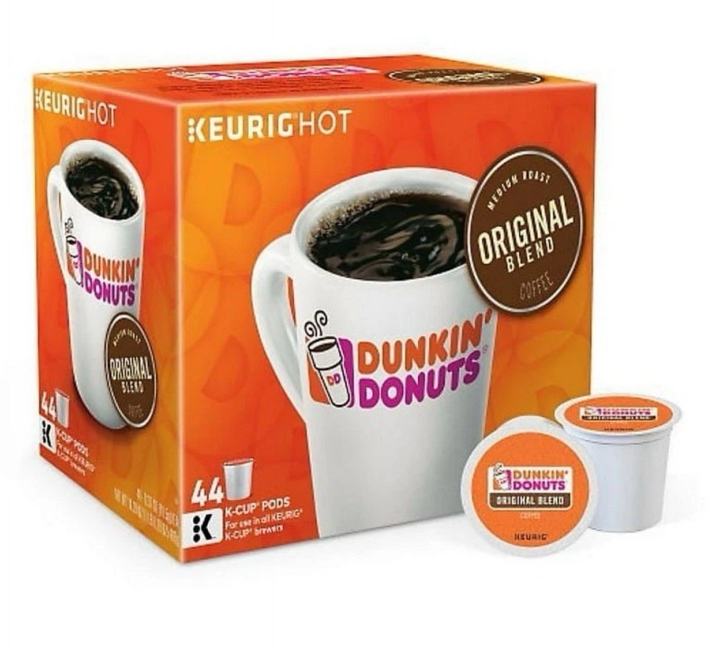 Dunkin' Donuts Original Blend Coffee 44 Count Keurig K cup