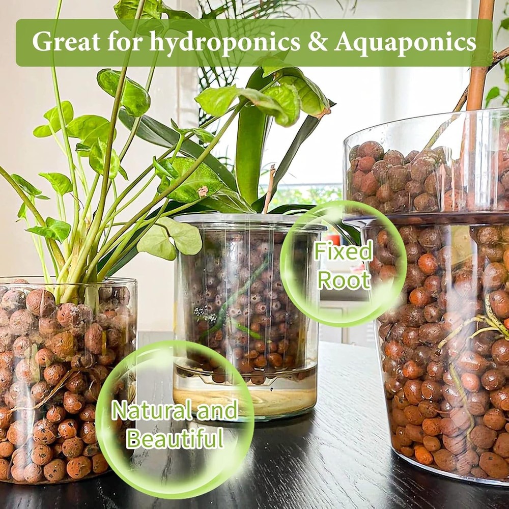19 lbs Hydroton Clay Pebbles for Growing Orchids