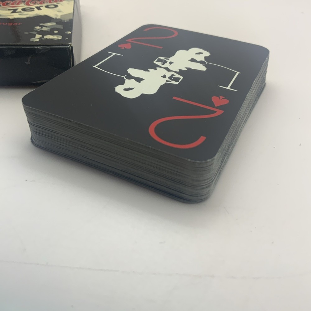 Coca Cola Zero Playing Cards Designed By Michael Lau Used