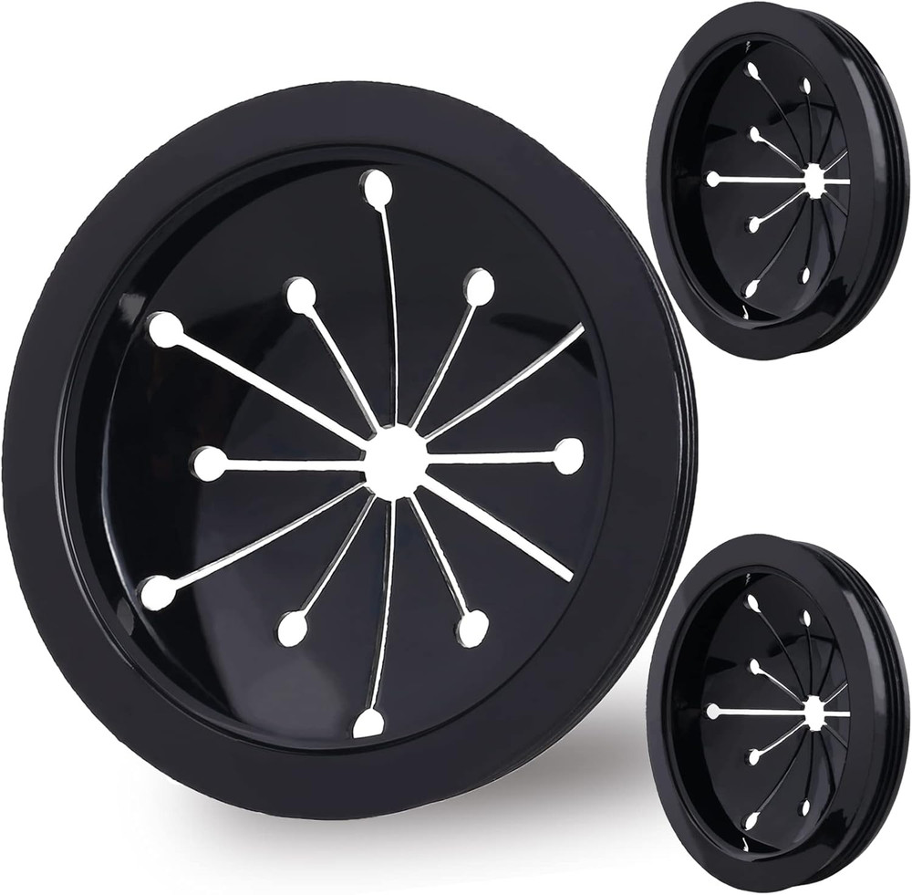 3 Packs Garbage Disposal Splash Guard Sink Baffle, 3-1/8 Inch Food Waste Dispose
