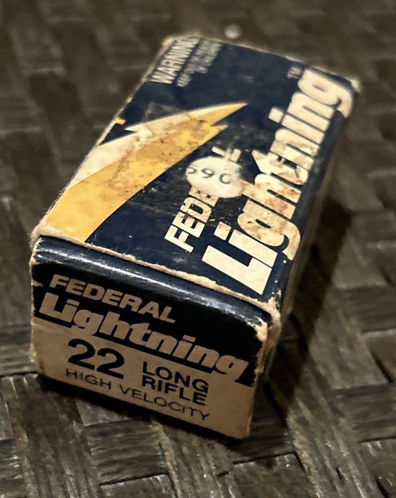 Federal lightning .22 LR Empty Box Plastic Insert