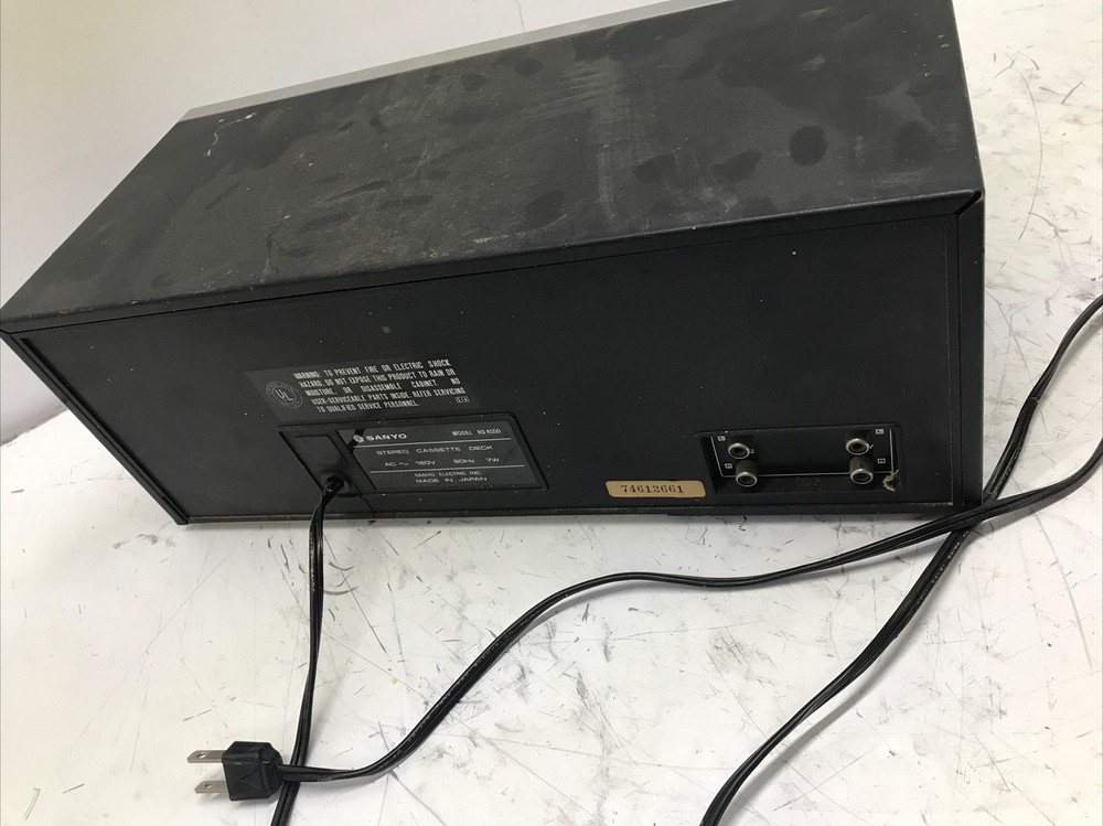Sanyo Stereo Cassette Deck RD 4550
