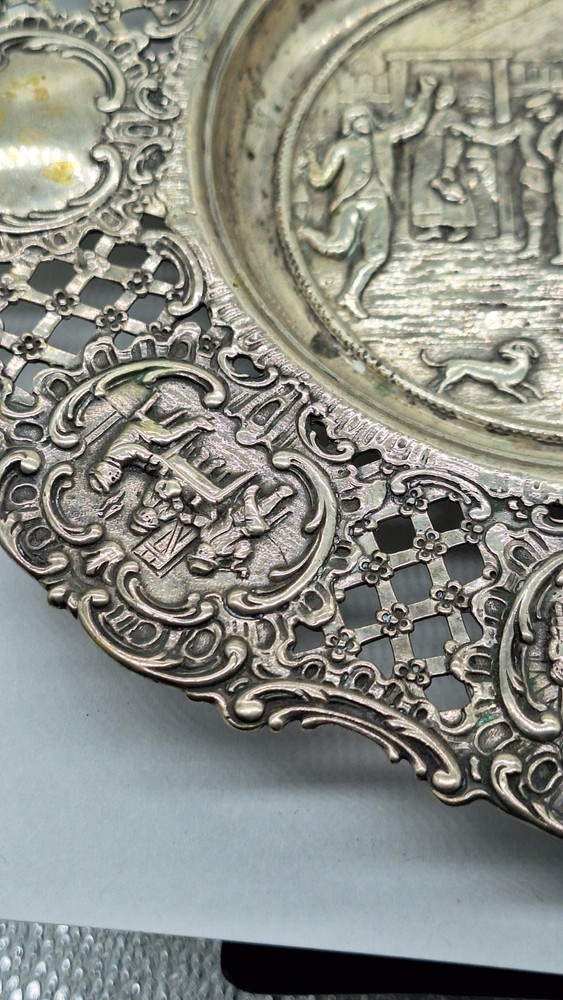800 Silver Scrap Plate 320g