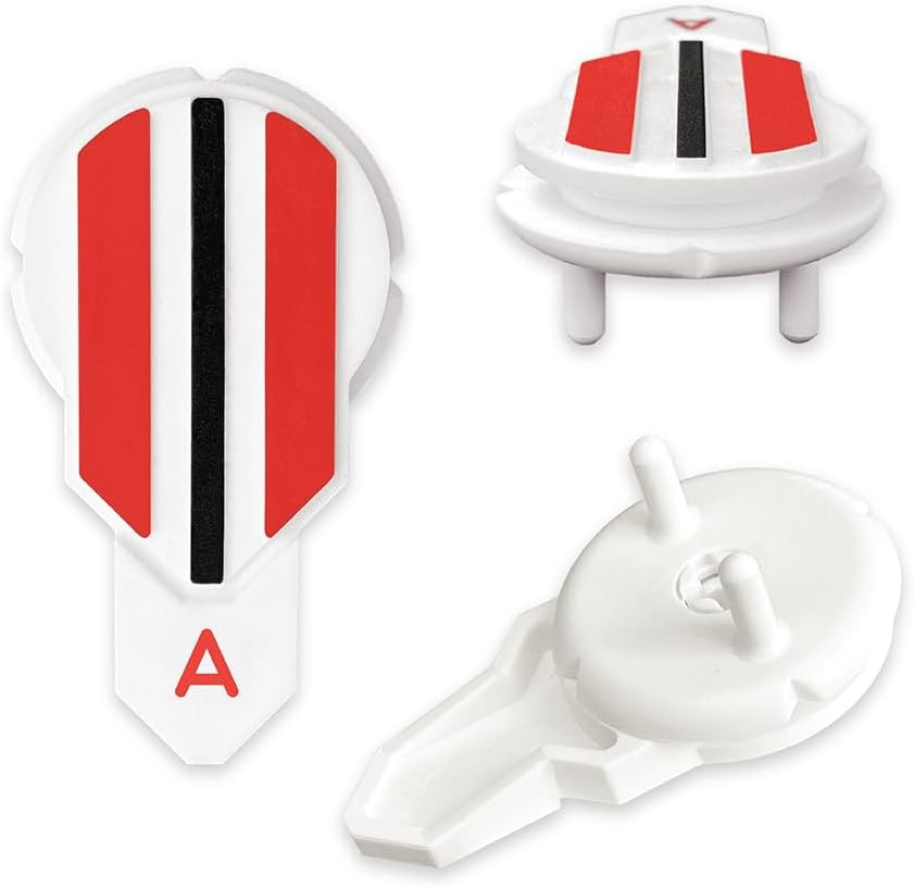 Putting Alignment Aid Tool - Golf Ball Marker - Rotate to Aim - Golf Gift Access