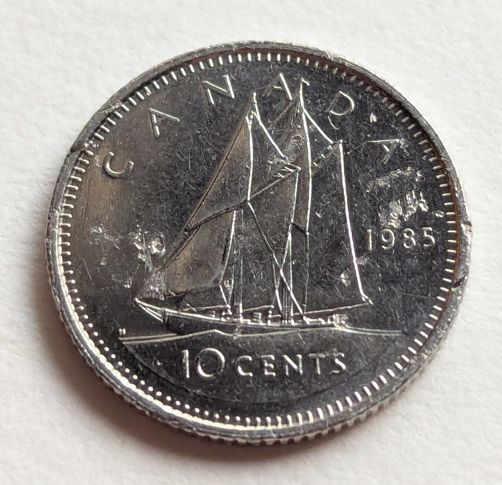 Canada, 1985, 10 Cents