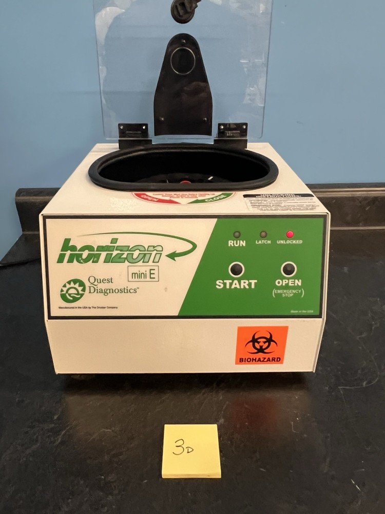 QUEST HORIZON MINI E CENTRIFUGE WITH INSERTS Tested
