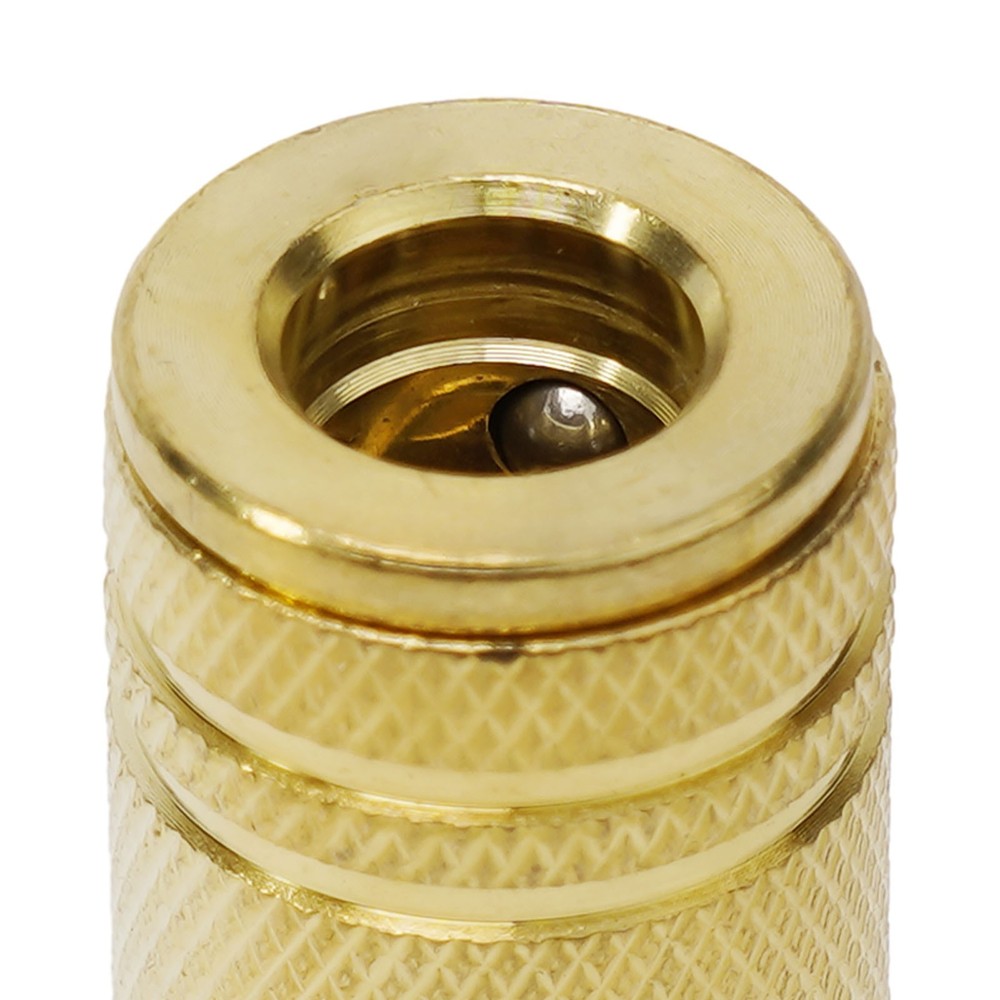 Sturdy Brass Quick Coupler Air Hose Connector Set for Compressor 5 Pcs Pack