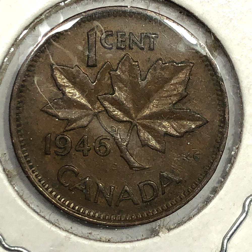 1946  Canada One Cent Foreign Coin #1926