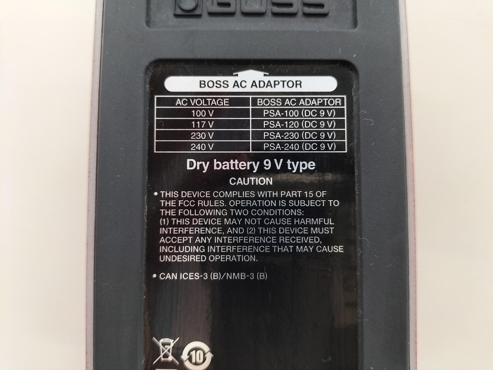 BOSS RC-1 effector From Japan