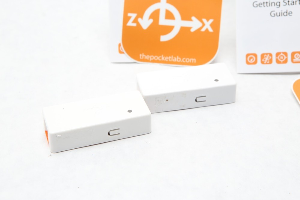 Lot 2x Pocketlab Wireless Sensor Smart Science Project Data Kickstarter C32