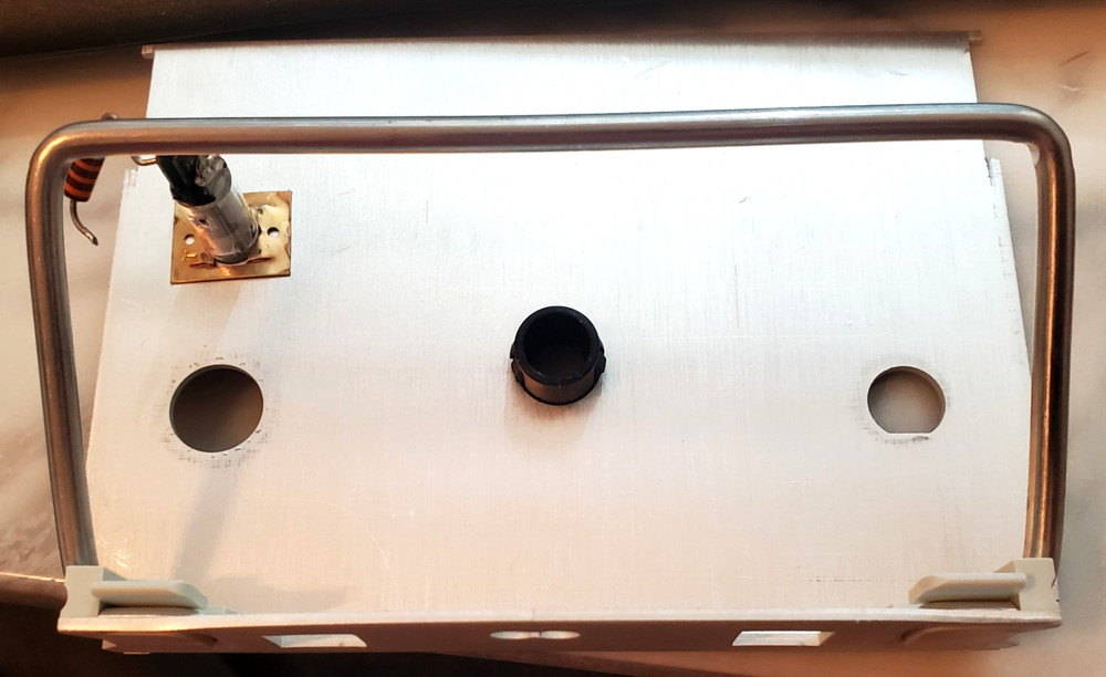 Hewlett Packard HP 400EL AC Voltmeter Faceplate