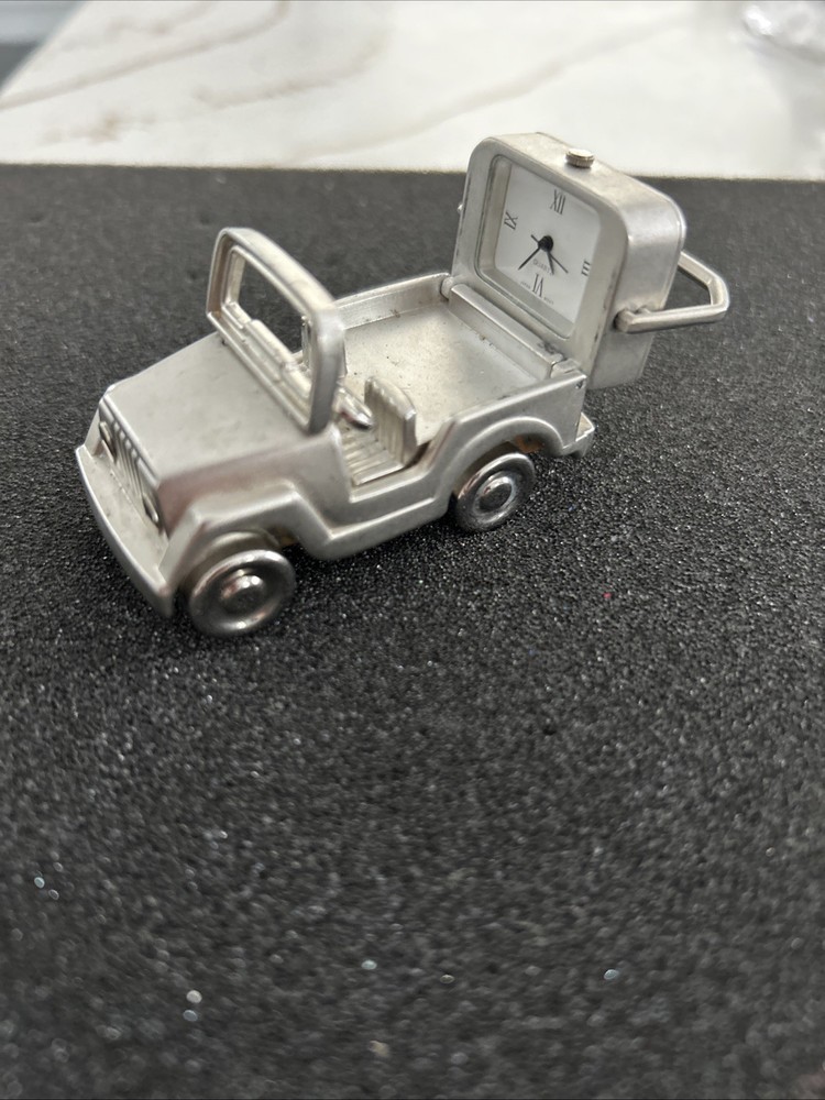 Miniature Golf Cart Clock