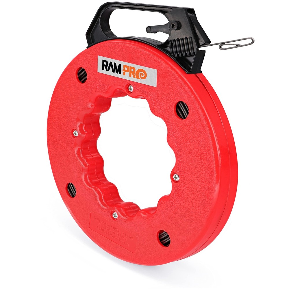 Fish Tape Wire Puller 100ft - Easy to use Cable Tool 100 ft, 100 Ft