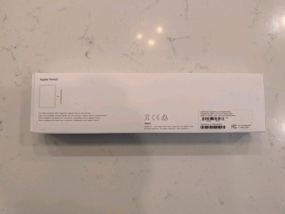 Apple Pencil 2ND Generation BOX ONLY