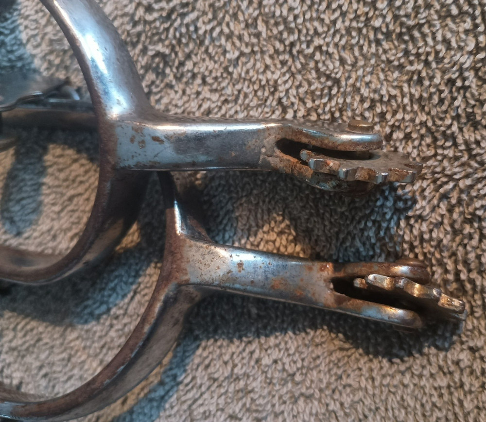 Western Spurs with Rowels