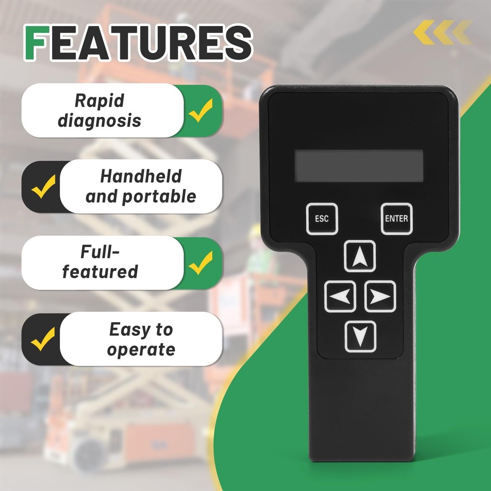 Rendrox Handheld Analyzer Diagnostic Tool Kit w/Cable Compatible with JLG Sci...