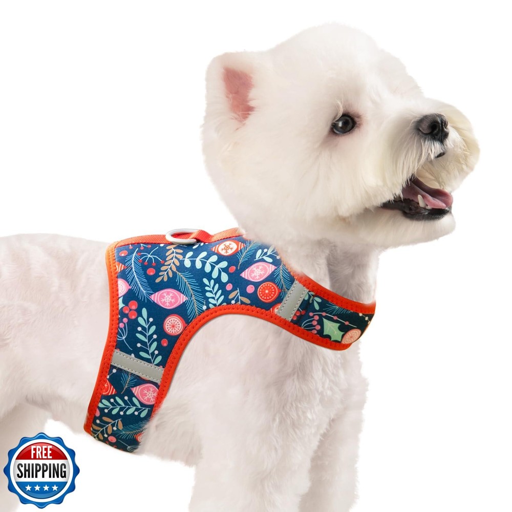 Sunraymascota Dog Harness for Small Sized Dog,Hook-and-Loop Easy