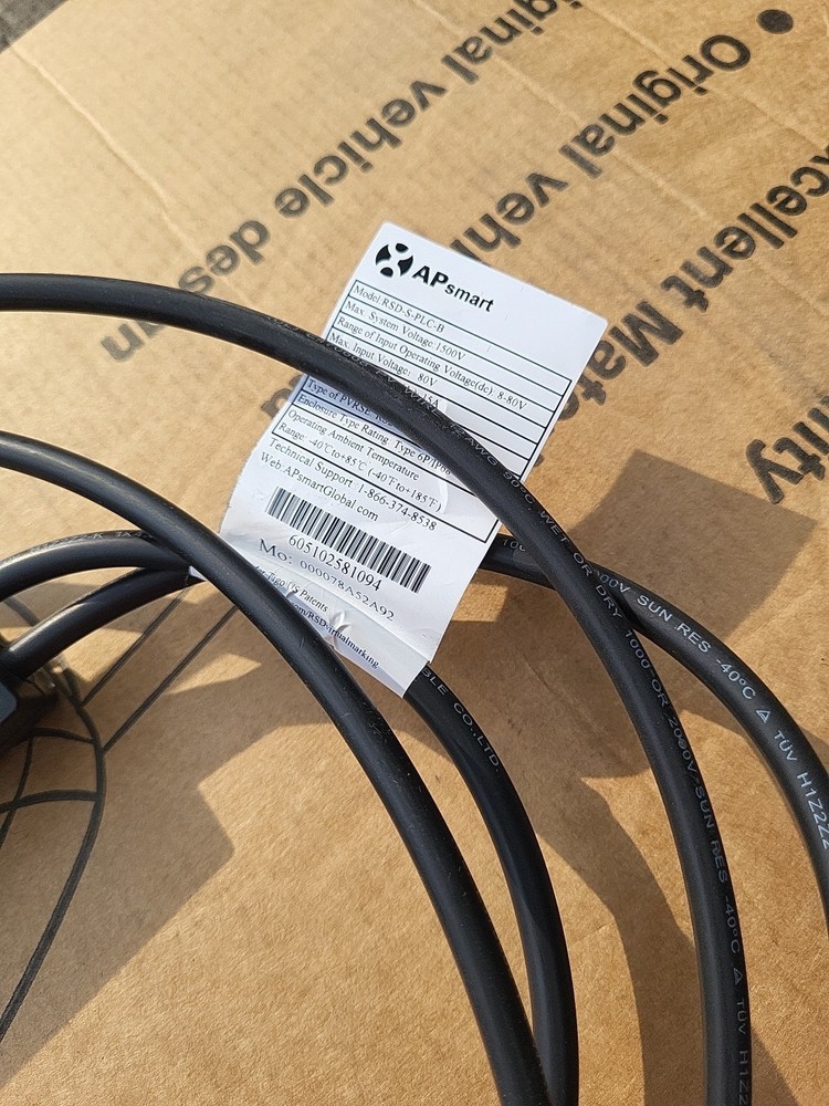 APSmart RSD-S-PLC Rapid Shutdown Device for Solar Energy Systems