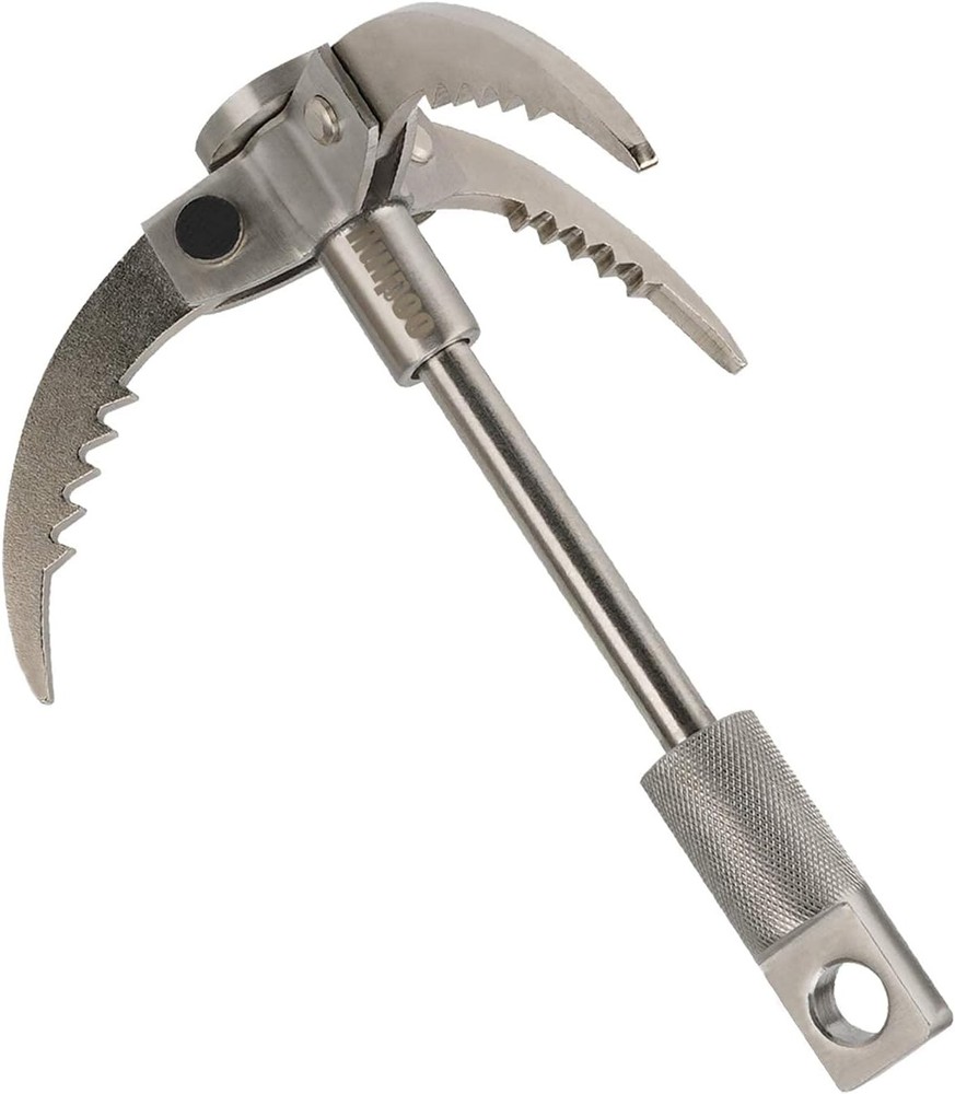 Multi-Function Stainless Steel Hook with Folding Claw