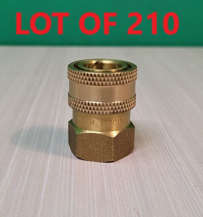 (QTY.210) Simpson Dewalt 7100019 Replacement QC Socket for Pressure Washer Hoses