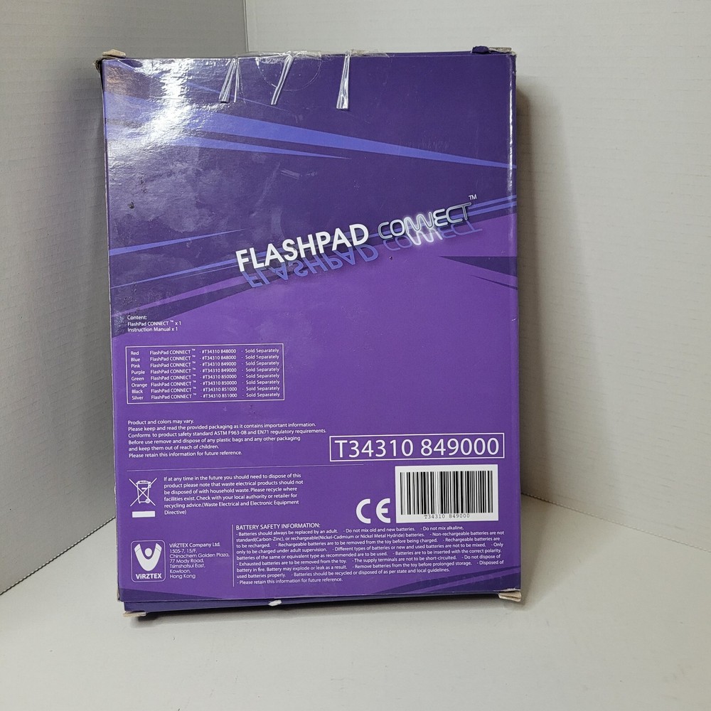 Flashpad Connect Touchscreen Electronic Board Game Memory Game Hand Held