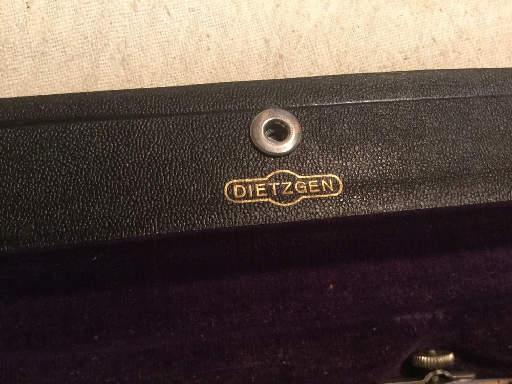 Vintage Dietzgen Drafting Set