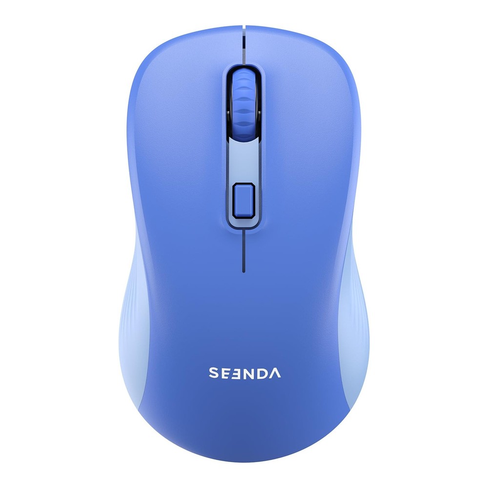 Bluetooth Wireless Mouse, Bluetooth & 2.4G USB Dual Mode, Quiet Clicks, Smoot...
