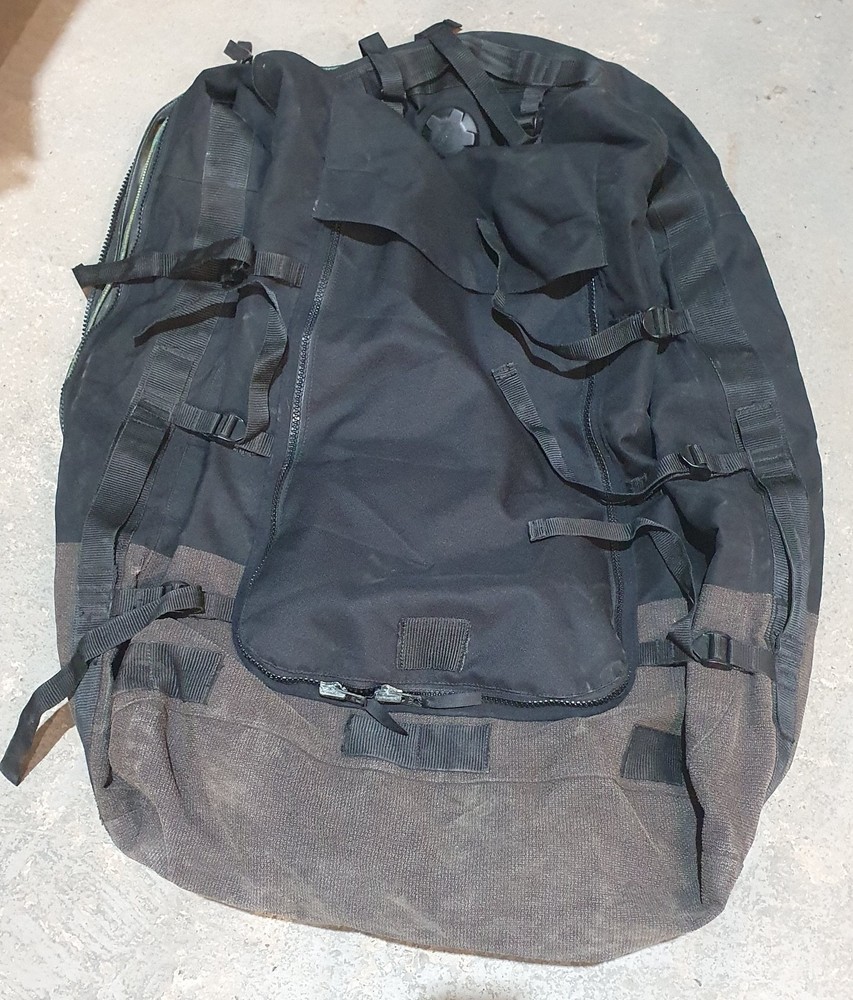 Genuine UKSF SF SAS SBS Typhoon British Special Forces Black Dry Rucksack  (192)