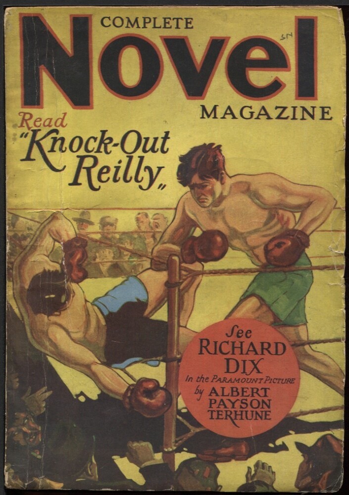Complete Novel 1927 June. Boxing cover.   Pulp