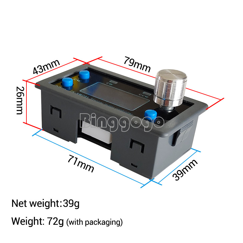 1PCS 42 57 Stepper Motor Controller Reverse Angle Pulse Speed Control Board PLC