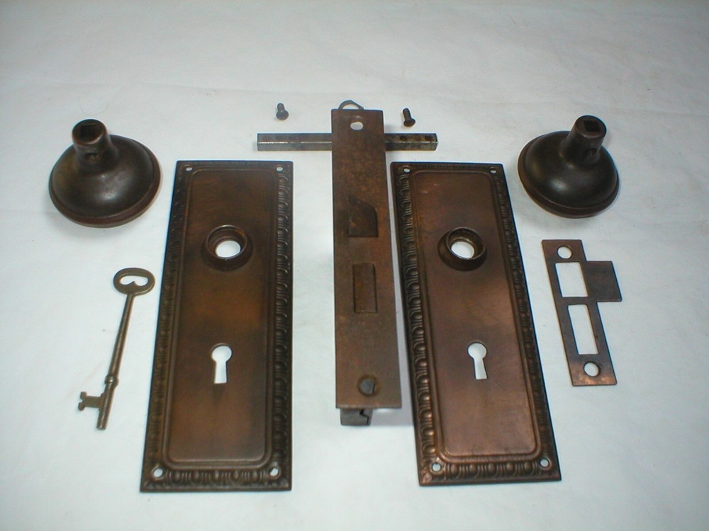 Antique Victorian Era Door Hardware