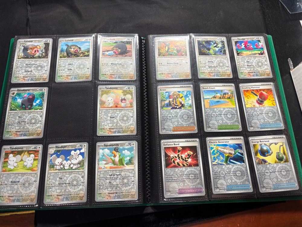 Pokemon SV Base Non-holo, Reverse, and Holo Master set - READ DESCRIPTION