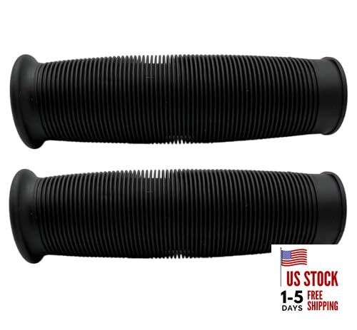 Rib Finned Handle Bar Grip for 1" Bar - 1 Pair