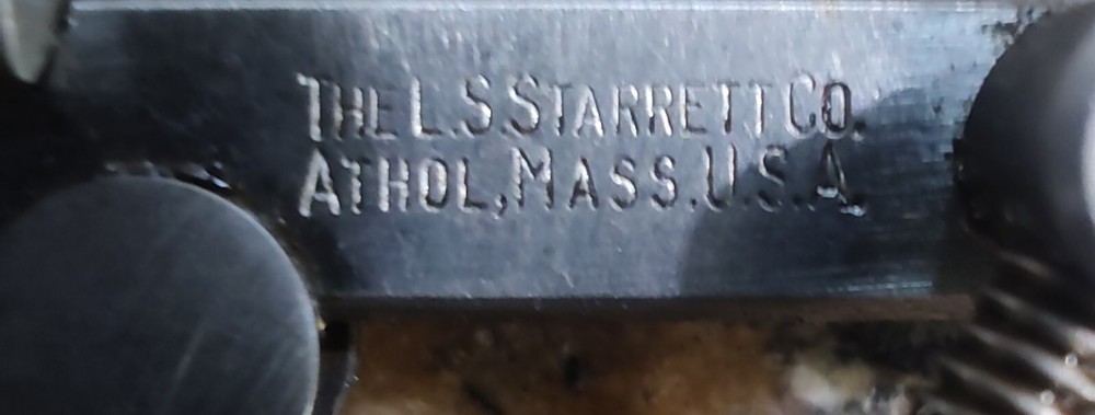 🗽VINTAGE MINI STARRETT 3" OD CALIPER