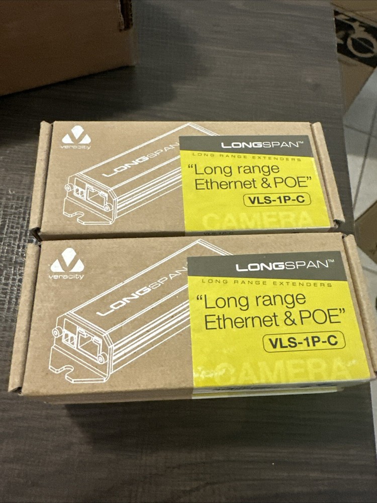 Veracity VLS-1P-C Longspan Ethernet & POE EXTENDER