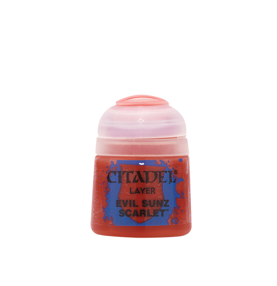 Layer - Evil Sunz Scarlet 12mL: Games Workshop Citadel Paint