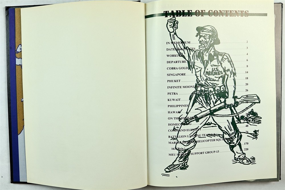 13th MEU Marine Expeditionary Unit 1996 Westpac Centcom Deployment Cruise Book