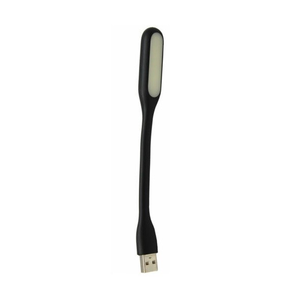 2x USB LED Lamp Light Laptop Computer Desktop Bright White Study Flexible Black