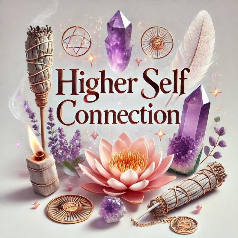 Higher Self Connection Spell – Sync With Your Best Self & Thrive in Every Realm