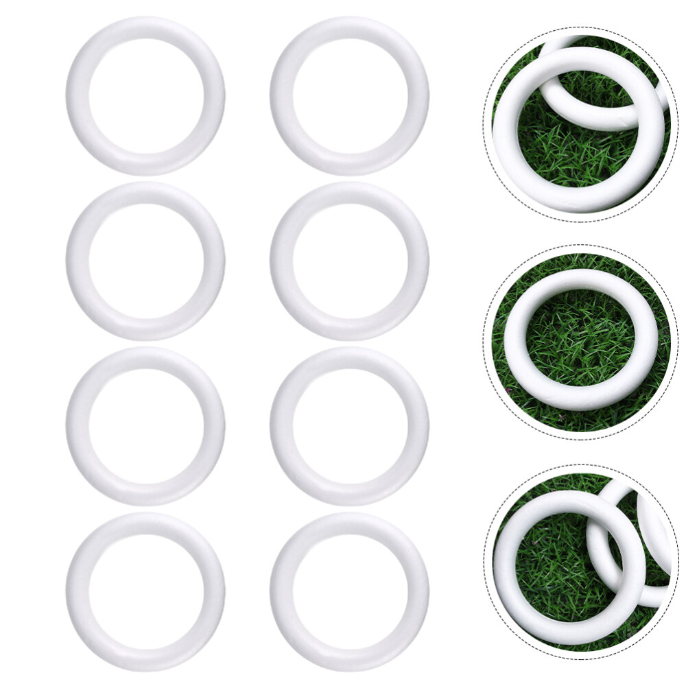 8pcs Round Foam Handmade Wedding Party Decor Wreath Foam
