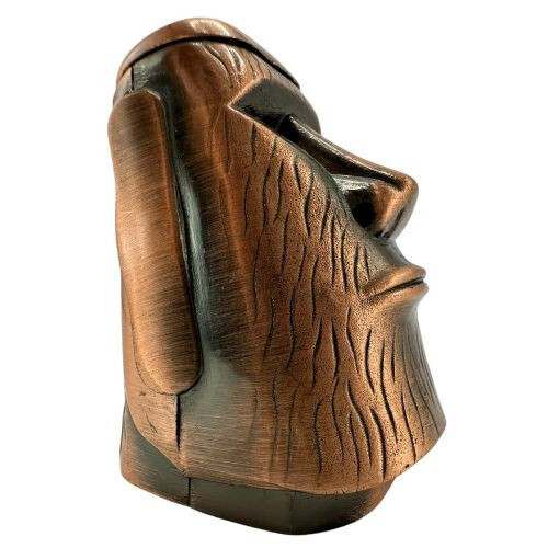 Moai cigarette lighter Copper Lighter, Gas Lighter Moai Vintage.