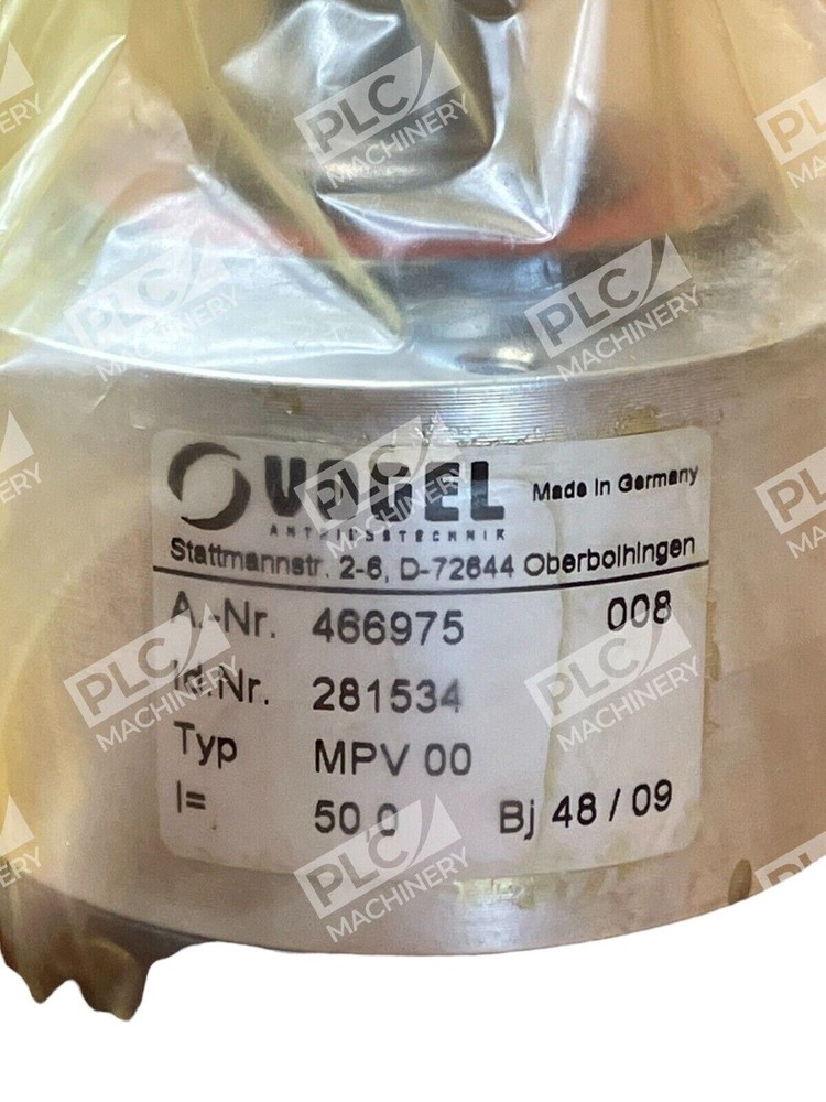 Vogel MPV00 Planetary Gearbox 281534