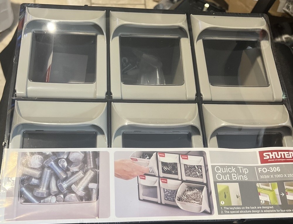 Workshop Solutions Flip-Out Bins