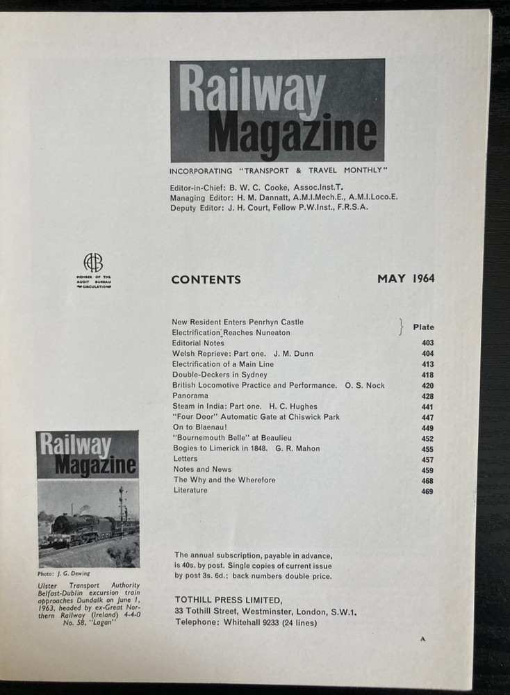 Railway Magazine May 1964