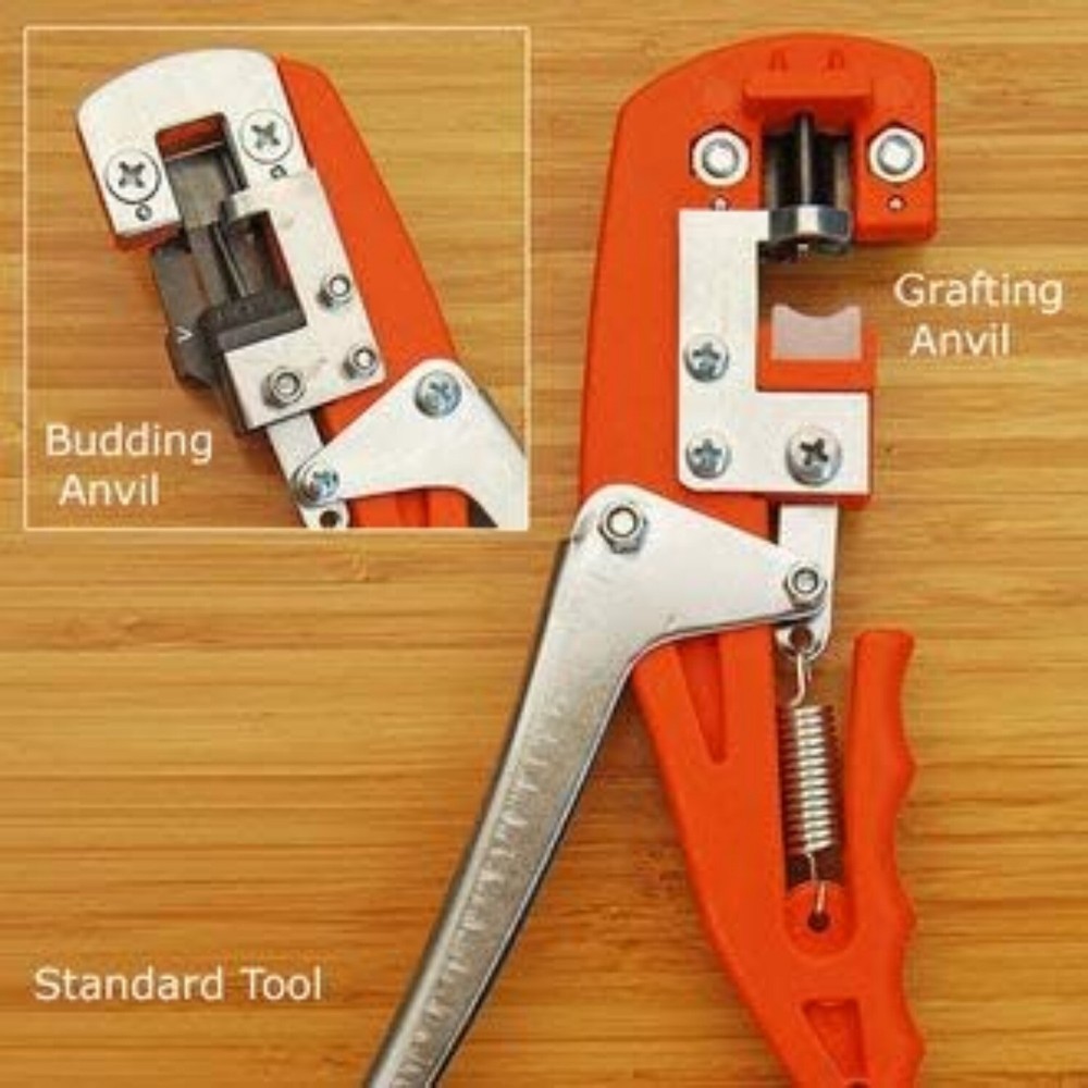 Standard Fruit Tree Grafting Tool Set | Three Graft Types – V-Graft,Omega Graft