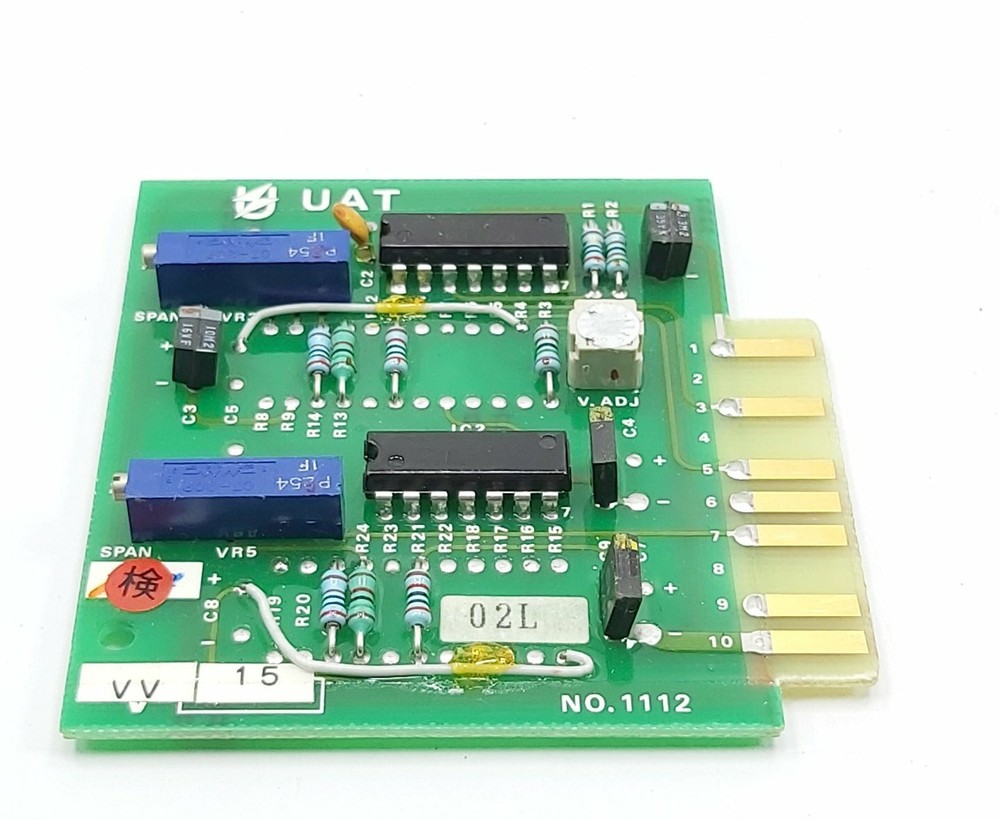 UAT 02L VV 15 1112 UAT PCB Card