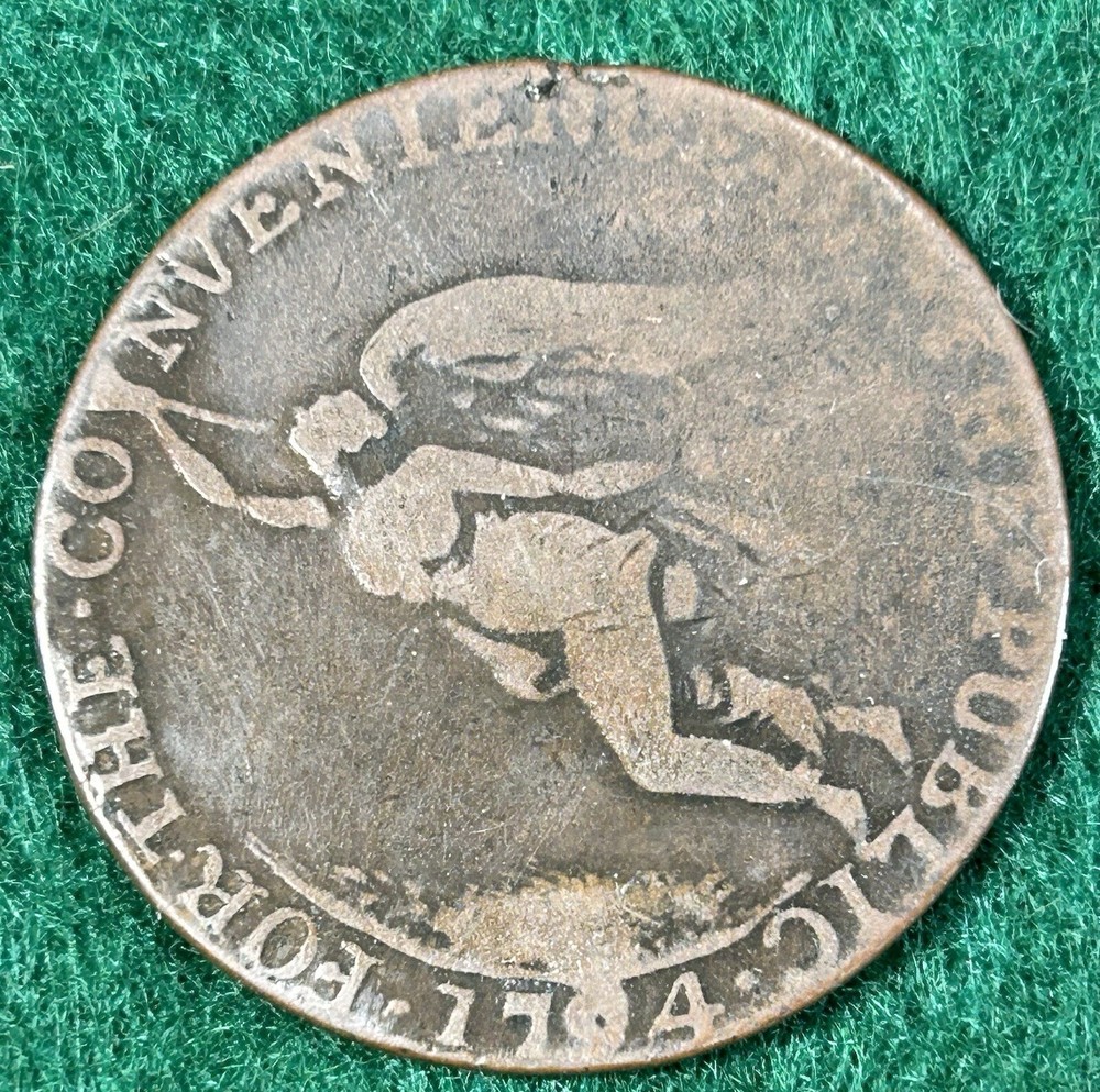 1794 Great Britain Half Penny Conder