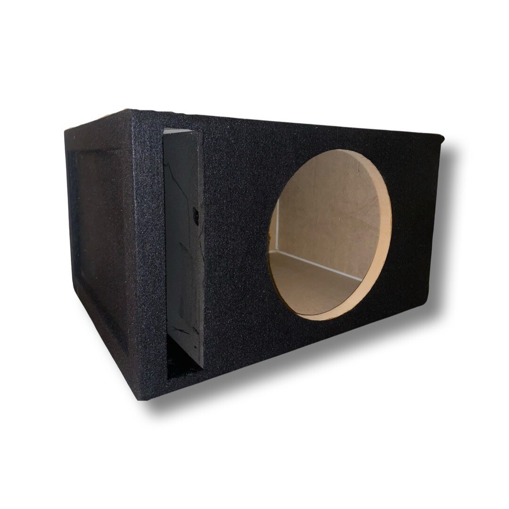 12” Subwoofer Ported Box Enclosure 1” MDF -Black
