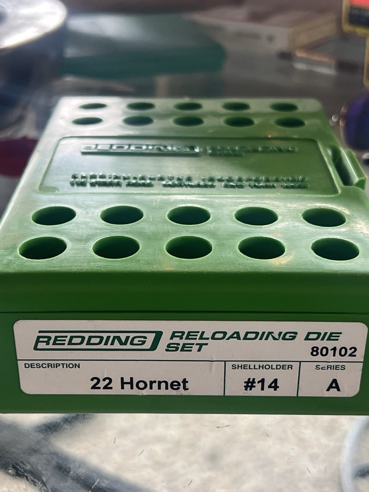 Redding 22 Hornet Dies